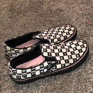 Vans I will be cleaning them.